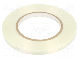 Tape: electrical insulating; W: 9mm; L: 50m; Thk: 85um; acrylic; 5%