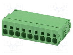PCB connector, nominal cross section: 6 mm?, color: green, n