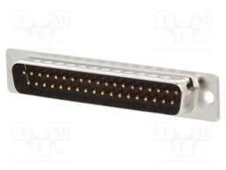 D-Sub; PIN: 37; male; soldering; for cable; gold flash