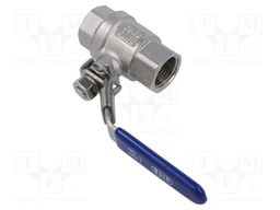 Ball valve; max.65bar@<100°C; 1.4408 stainless steel; G316