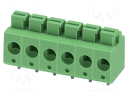 PCB terminal block, nominal current: 16 A, rated voltage (II