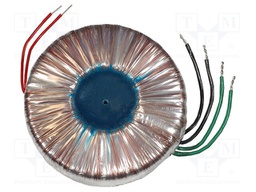 Transformer: toroidal; 2kVA; 230VAC; 55V; 55V; 18.2A; 18.2A; 15kg