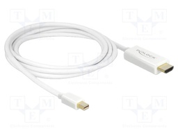 Cable; HDMI plug,mini DisplayPort plug; Full HD 1080p; Len: 2m