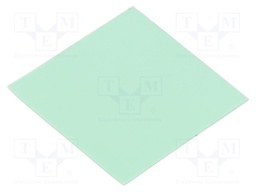 Tape: heat transfer; W: 30mm; L: 30mm; Thk: 0.5mm; 1.5W/mK