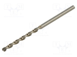 Drill bit; for metal; Ø: 2.5mm; L: 57mm; Working part len: 30mm