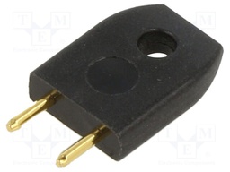 INSULATED PLUG (BLACK)