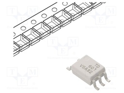 Optocoupler; SMD; OUT: logic; 3.75kV; SOP5; Colour: white
