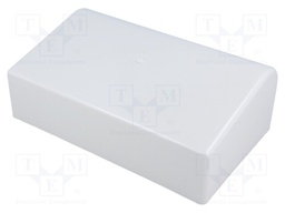 Enclosure: desktop; 1595; X: 215mm; Y: 130mm; Z: 75mm; ABS; grey