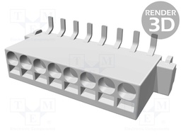 Connector: wire-board; female; PIN: 8; 2.54mm; Series: har-flexicon