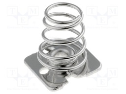 Spring contact; Size: AAA,R3; Batt.no: 1