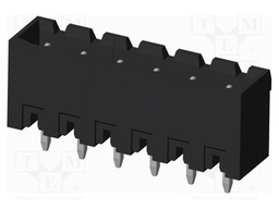 Connector: pluggable terminal block; socket; male; on PCBs
