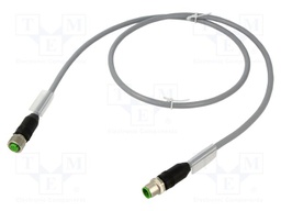 Cable: for sensors/automation; PIN: 4; 1m; 60VDC; 60VAC; 4A; Cores: 4