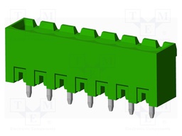 Connector: pluggable terminal block; socket; male; straight; THT
