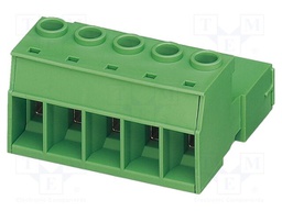 PCB connector, nominal cross section: 16 mm?, color: green,