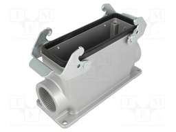 Enclosure: for HDC connectors; C146; size E24; with double latch