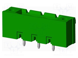 Connector: pluggable terminal block; socket; male; straight; THT
