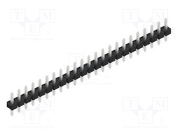 Connector: pin strips; pin header; male; PIN: 23; 2.54mm; THT; 1x23