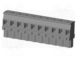Connector: pluggable terminal block; plug; female; angled 90°