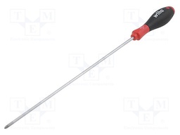Screwdriver; Pozidriv®; Size: PZ1; Blade length: 300mm