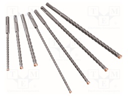 Drill set; for concrete; FORCE X; Kind of holder: SDS-Plus®