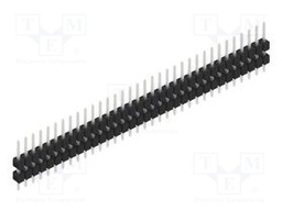 Connector: pin strips; pin header; male; PIN: 34; 2.54mm; THT; 1x34