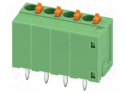 PCB terminal block, nominal current: 15 A, rated voltage (II