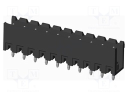 Connector: pluggable terminal block; socket; male; on PCBs