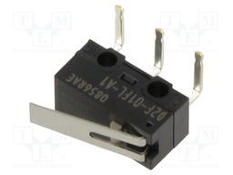 Microswitch SNAP ACTION; with lever; SPDT; 0.1A/30VDC; ON-(ON)