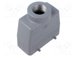 Enclosure: for HDC connectors; C-TYPE; size 77.27; high; PG21