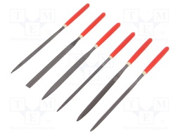 Files; needle; Package: bag; Number of files: 6; Overall len: 160mm