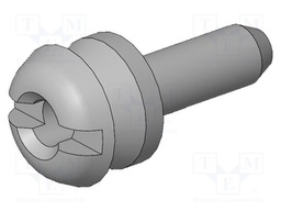 Threaded head screw
