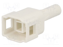 Connector: wire-wire; 570,E-Seal; plug; male; PIN: 1; IP67; white