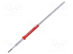 Interchangeable blade; Allen hex key; Size: HEX 2mm; 175mm