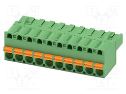 PCB connector, nominal cross section: 2.5 mm?, color: green,