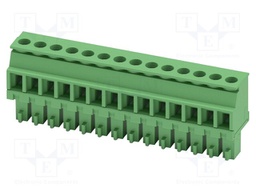 PCB connector, nominal cross section: 1.5 mm?, color: green,