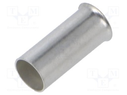 Tip: bootlace ferrule; insulated; copper; 10mm2; tinned; crimped