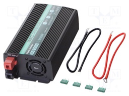 Converter: DC/AC; 1kW; Uout: 230VAC; Out: AC sockets 230V; 85%; 24V