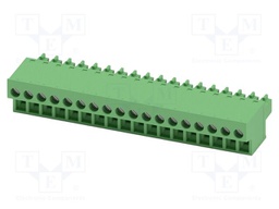 PCB connector, nominal cross section: 1.5 mm2, color: green,