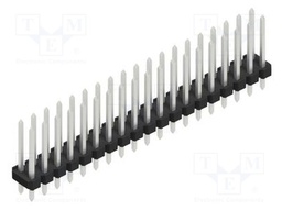 Connector: pin strips; pin header; male; PIN: 38; 2.54mm; THT; 2x19