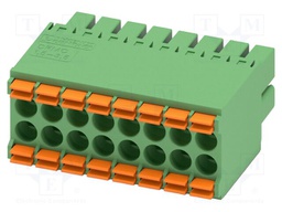 PCB connector, nominal cross section: 1.5 mm?, color: green,