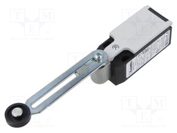 Limit switch; adjustable lever, roller; NO + NC; 10A; M20; IP65