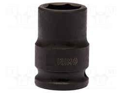 Cap; 6-angles,socket spanner,impact; HEX 20mm; 3/8"; 34mm