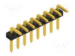Connector: pin strips; pin header; male; PIN: 8; 2mm; THT; 1x8; 100V