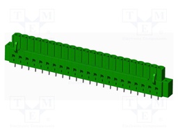 Connector: pluggable terminal block; socket; female; straight