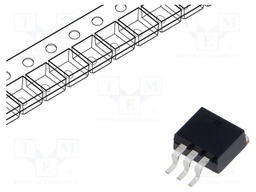 Diode: rectifying; SMD; 200V; 16A; TO263; reel,tape