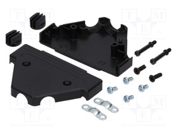 Enclosure: for D-Sub connectors; D-Sub 37pin,D-Sub HD 62pin