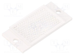 Reflector; 20x43x3.6mm; fixing 2 x M3
