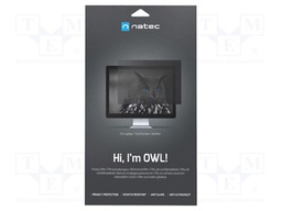 GDPR privacy filter; natural (transparent); 13.3"