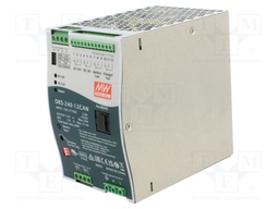 Power supply: buffer; for DIN rail; 240W; 12VDC; 20A; 90÷305VAC