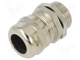 Cable gland; with long thread; M20; 1.5; IP68; Mat: brass; Entrelec